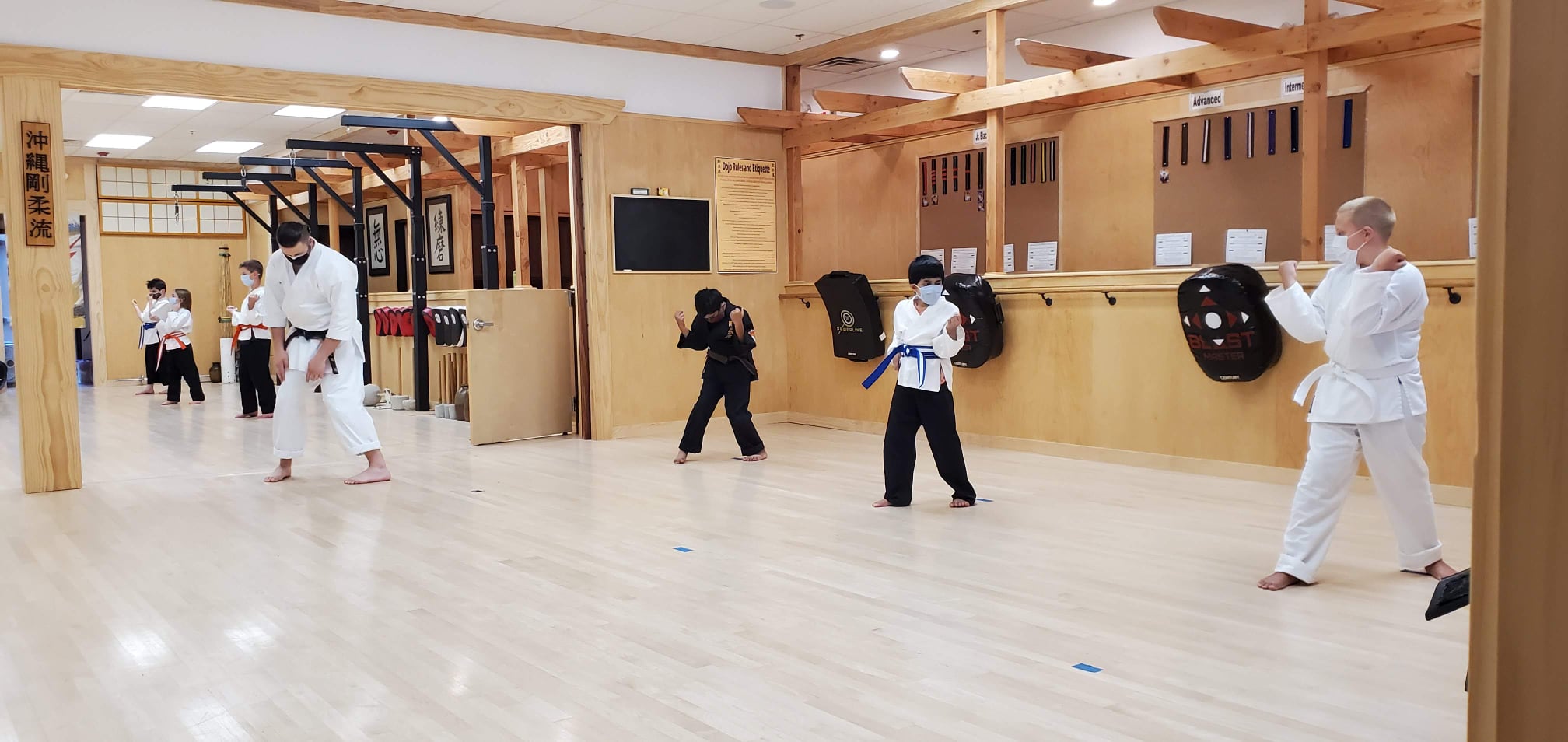 Mountain martial arts training in Old Bridge