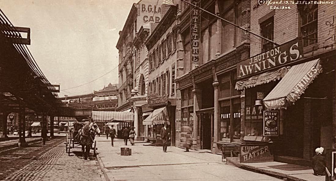 Nana Daly's Pub on Flatbush Avenue (2083 Flatbush) back in the 40s