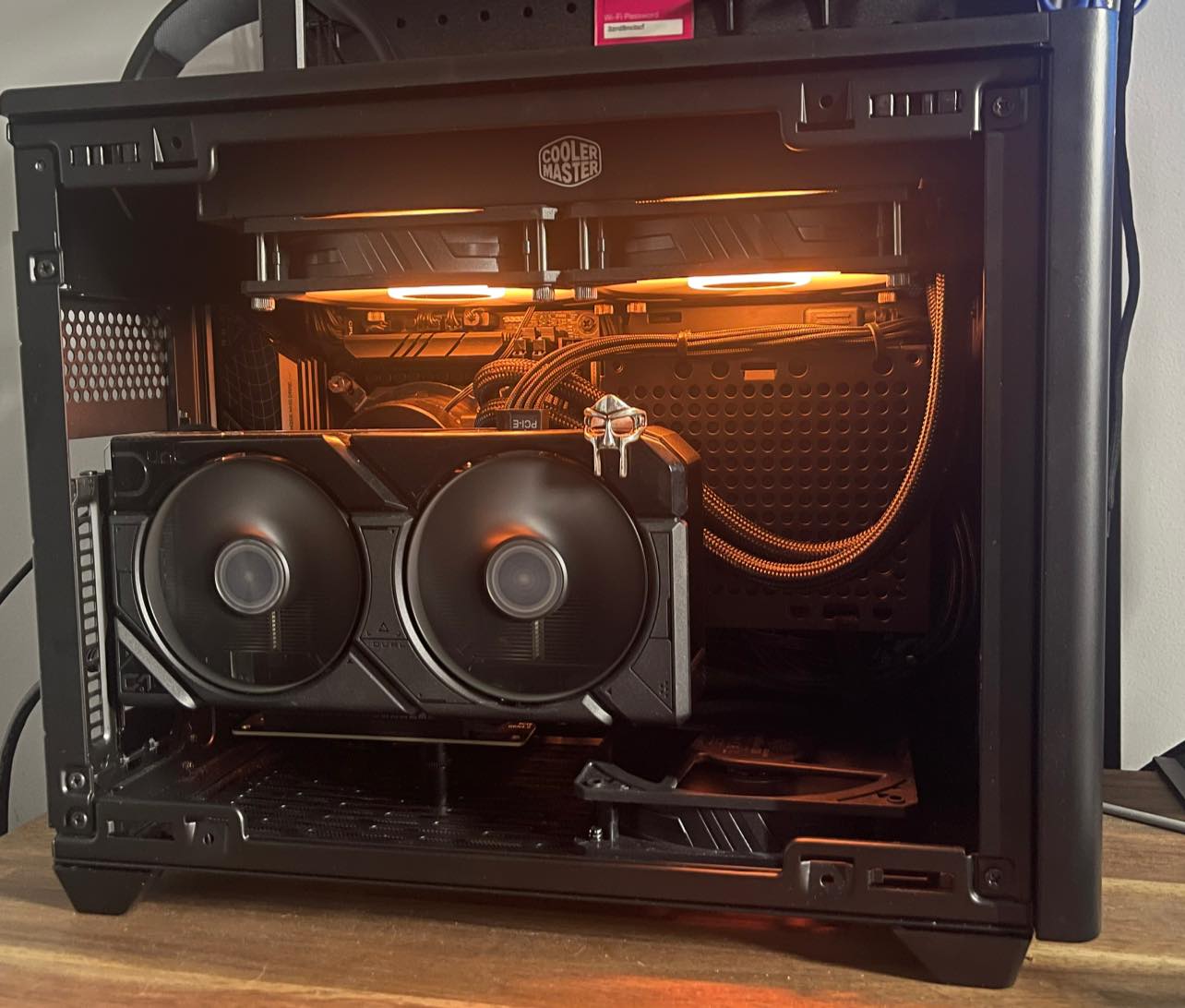 New build in the nr200p v2! CPU- i5 14600kf 14 core 20 threads 