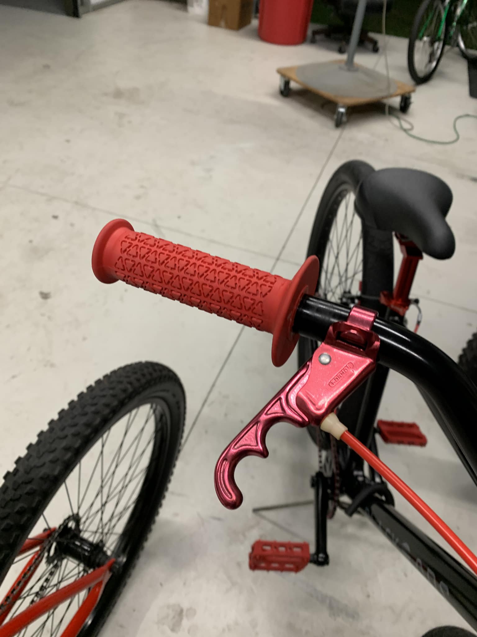 Vintage BMX brake levers like Dirty Harry and Gold Finger