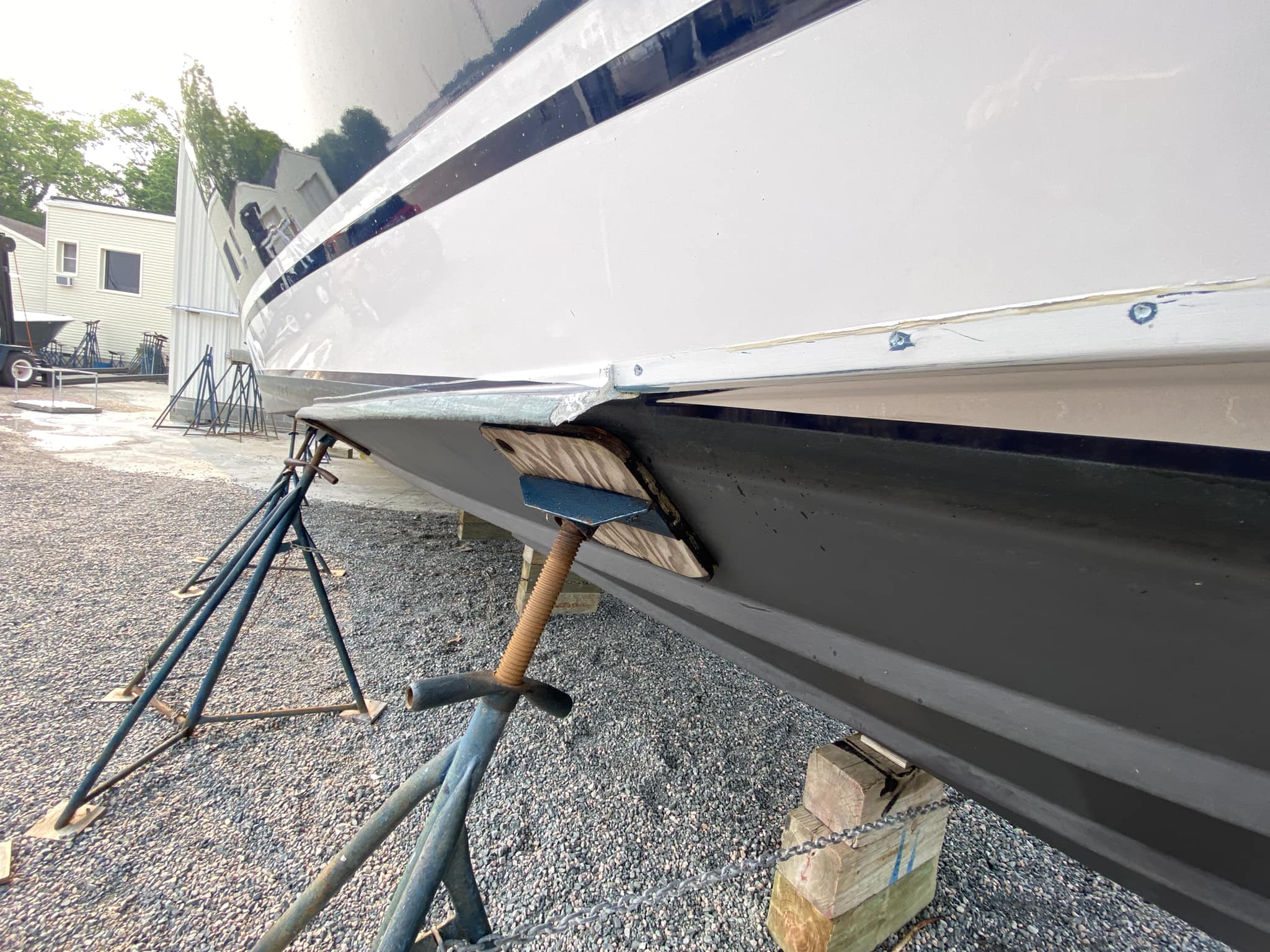 Spray Rail Installation The Effect Of Spray Rails, Chine Strips And