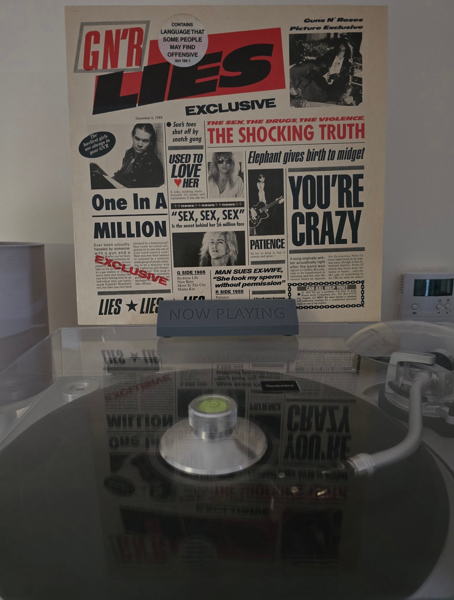 Guns N' Roses - Lies 1988 1st Canadian press