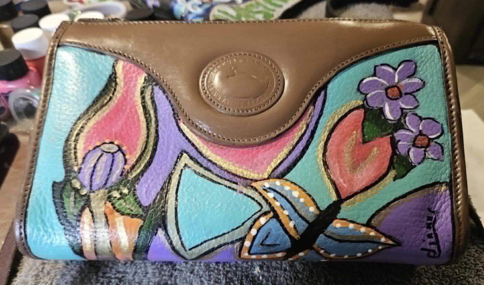 Handbag Sticker - 90s Vintage Satchel Bag Sticker Custom