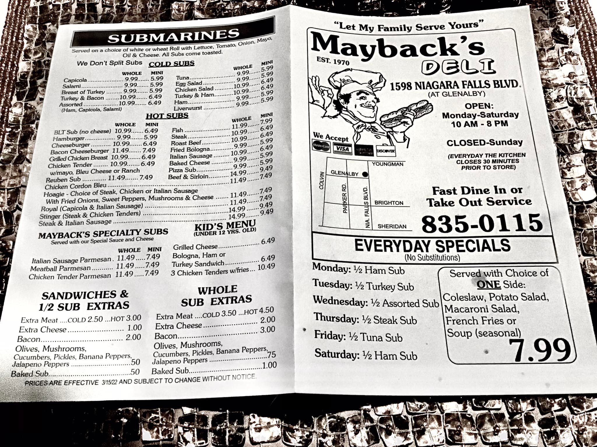 Mayback's Deli | Facebook
