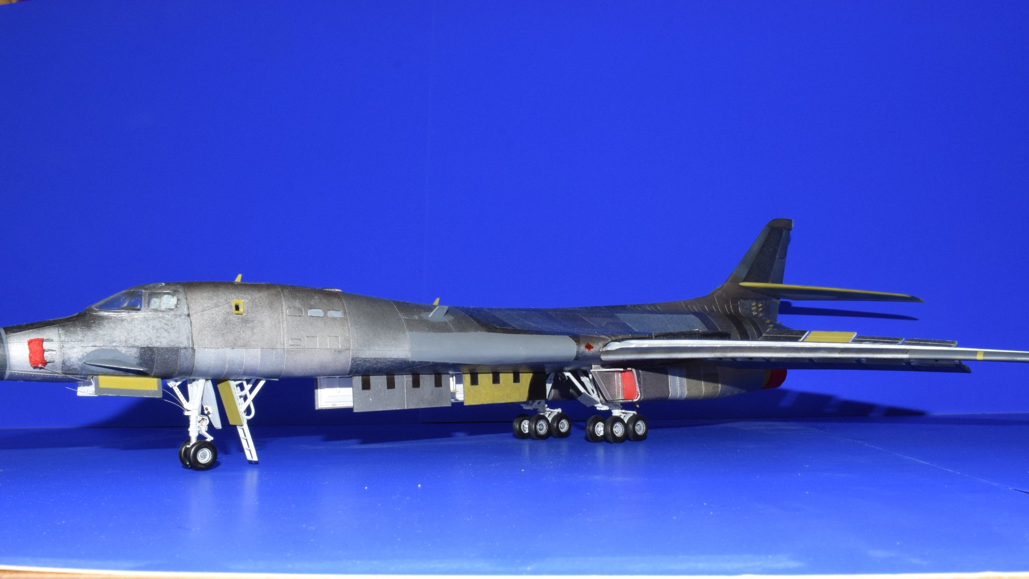 Revell 1/48 B1-B model with custom details