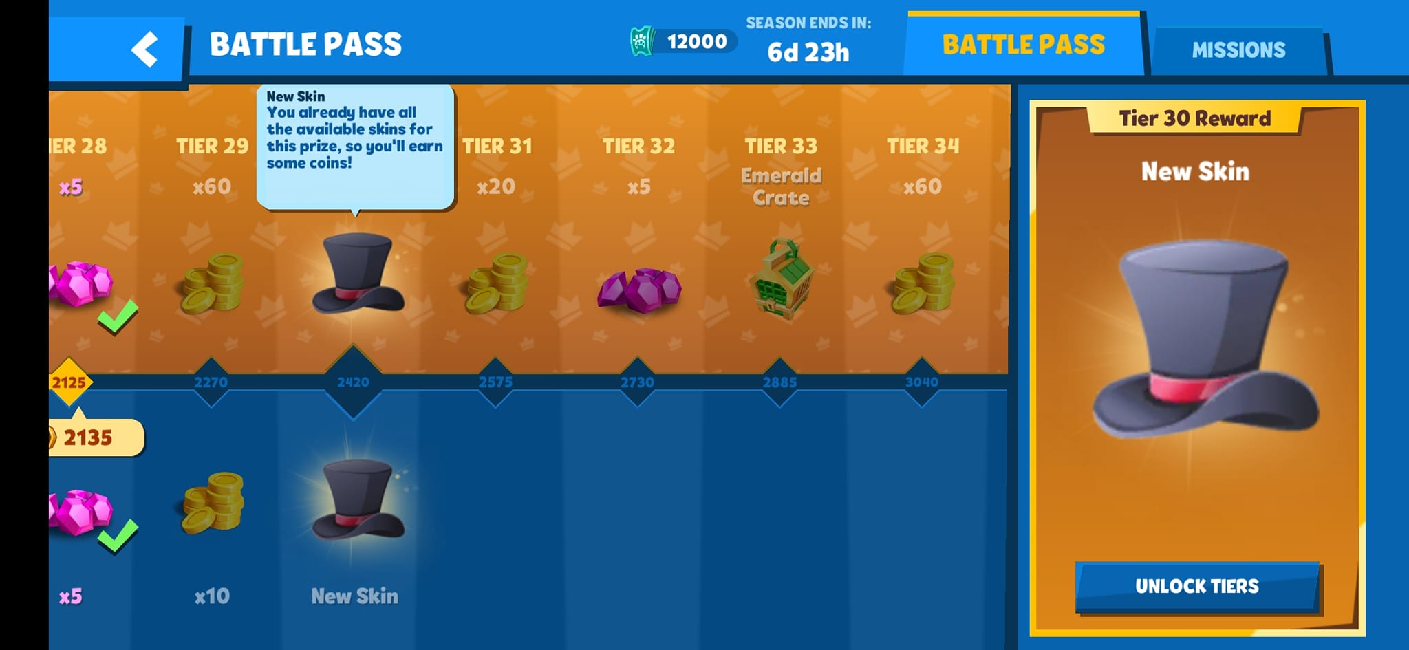 I really hope they put new prizes in the rewards . I've claimed
