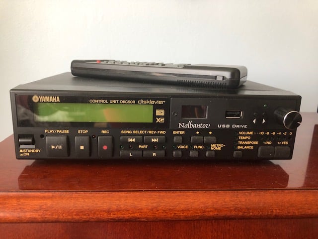 Yamaha Disklavier 850 control unit upgrade