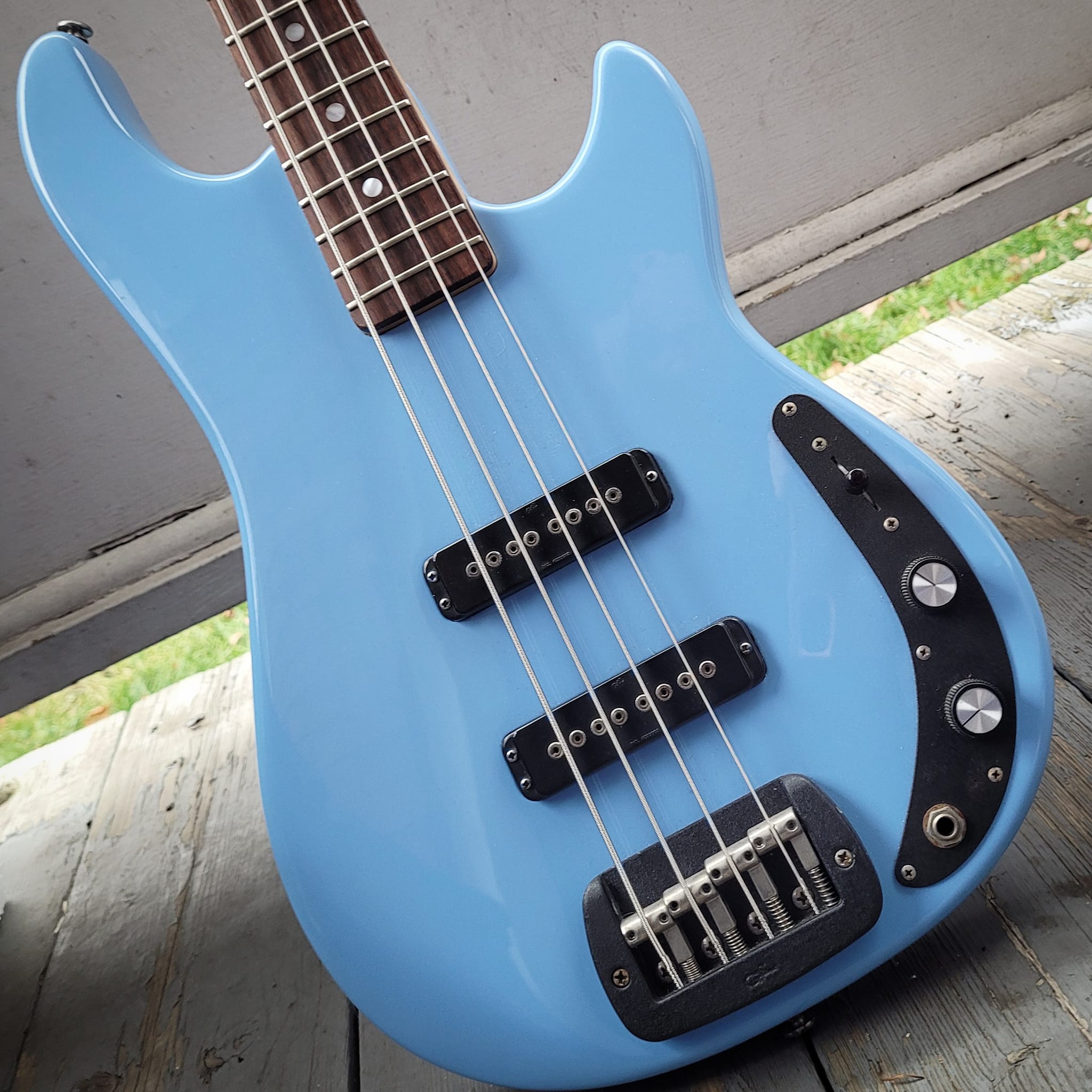 1983 G&L SB-2 bass with modern upgrades