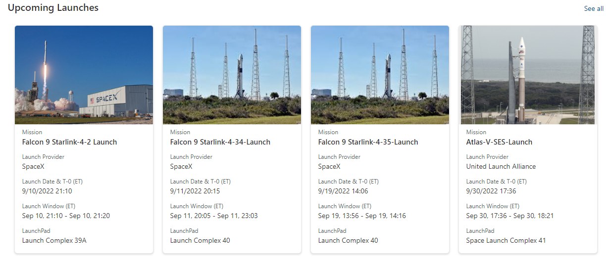 Space Launch Schedule Group | mid week launch update | Facebook