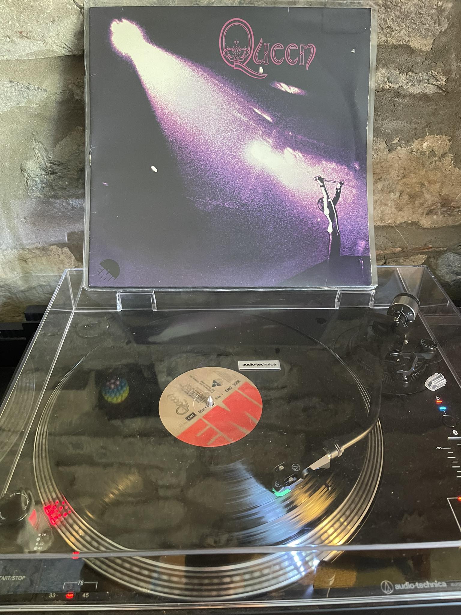 レコード Queen ライブ LP レコード EMC 3008