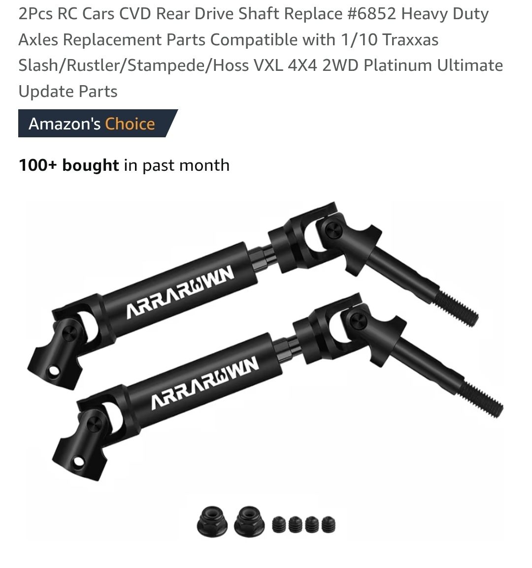 Mesimsple Alloy Slash Differential For 1/10 Slash 4X4 VXL...
