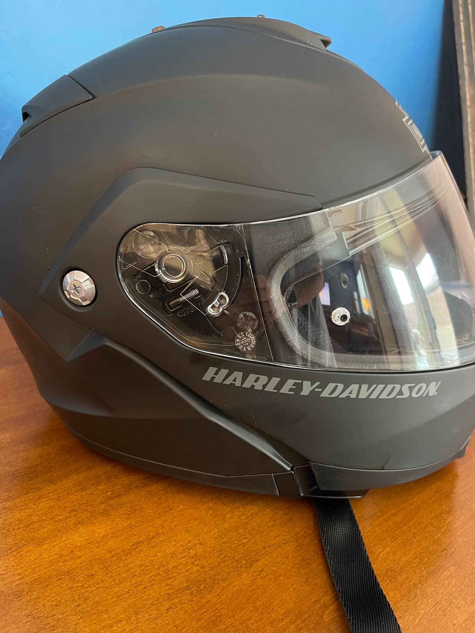 Trenton Ventilated Helmet made by Bell for Harley Davidson, used 