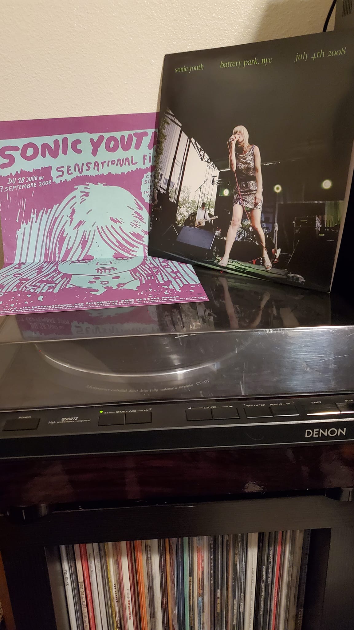 Sonic Youth live album from Battery Park, NYC on July 4th, 2008