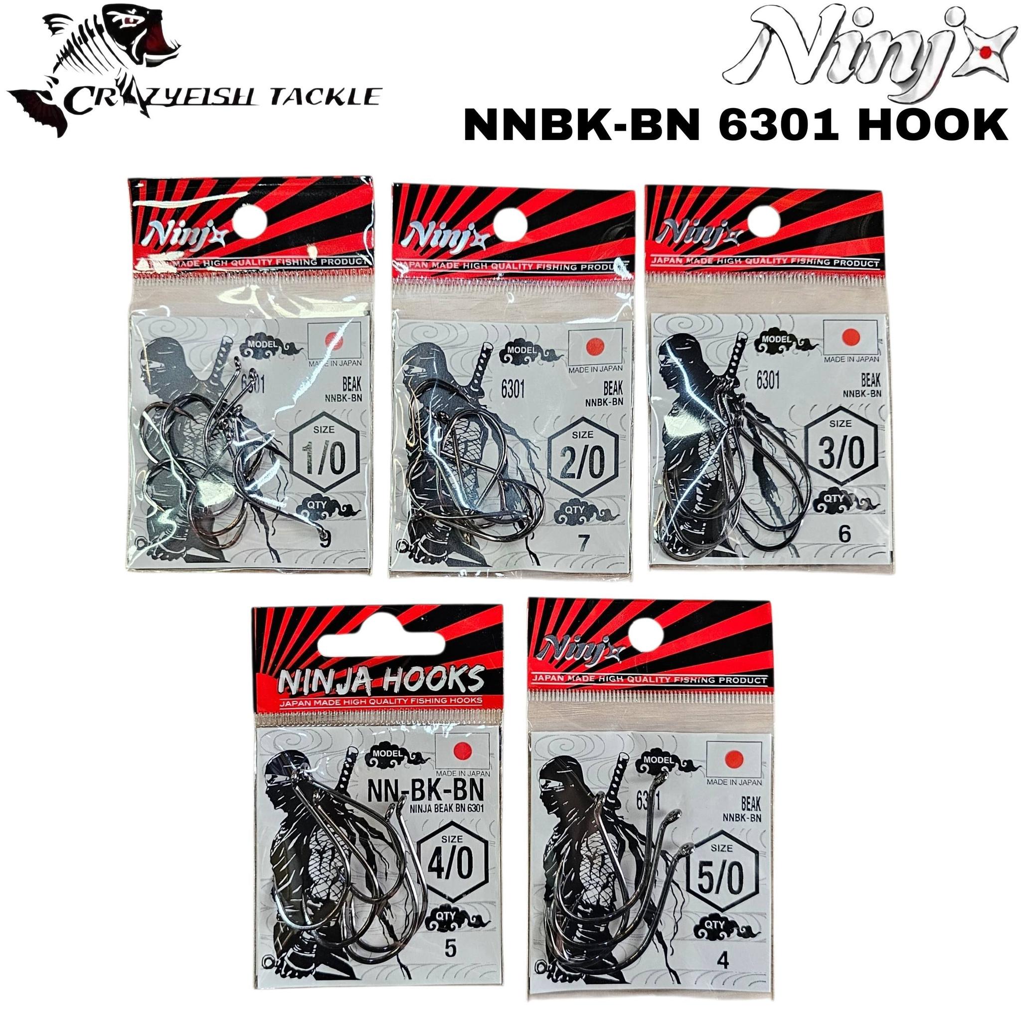 💥BARANG BARU SAMPAI💥 ​1️⃣ Ninja NNBK-BN 6301 Hook ​Mata kail