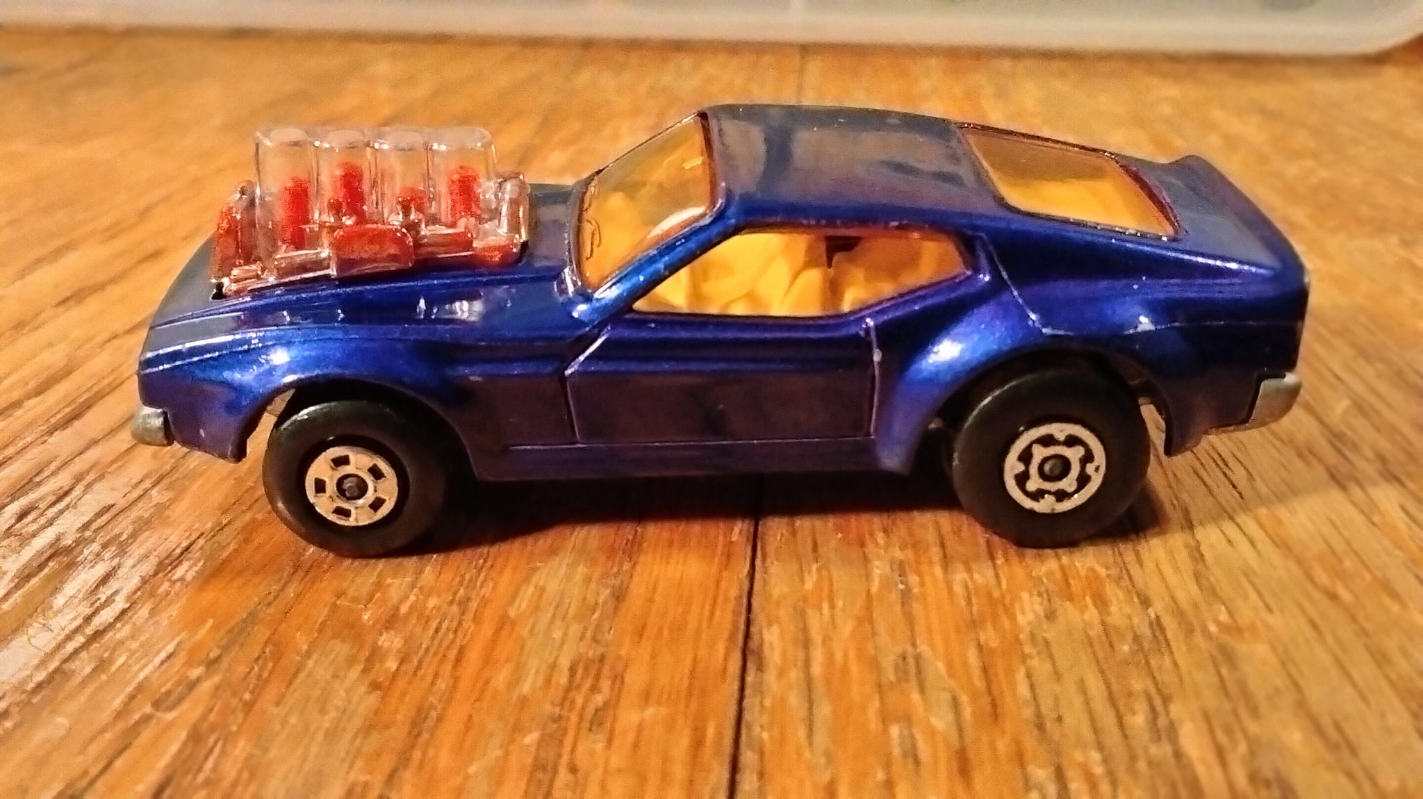 Matchbox Rolamatics No. 10 Mustang Piston Popper Made in England