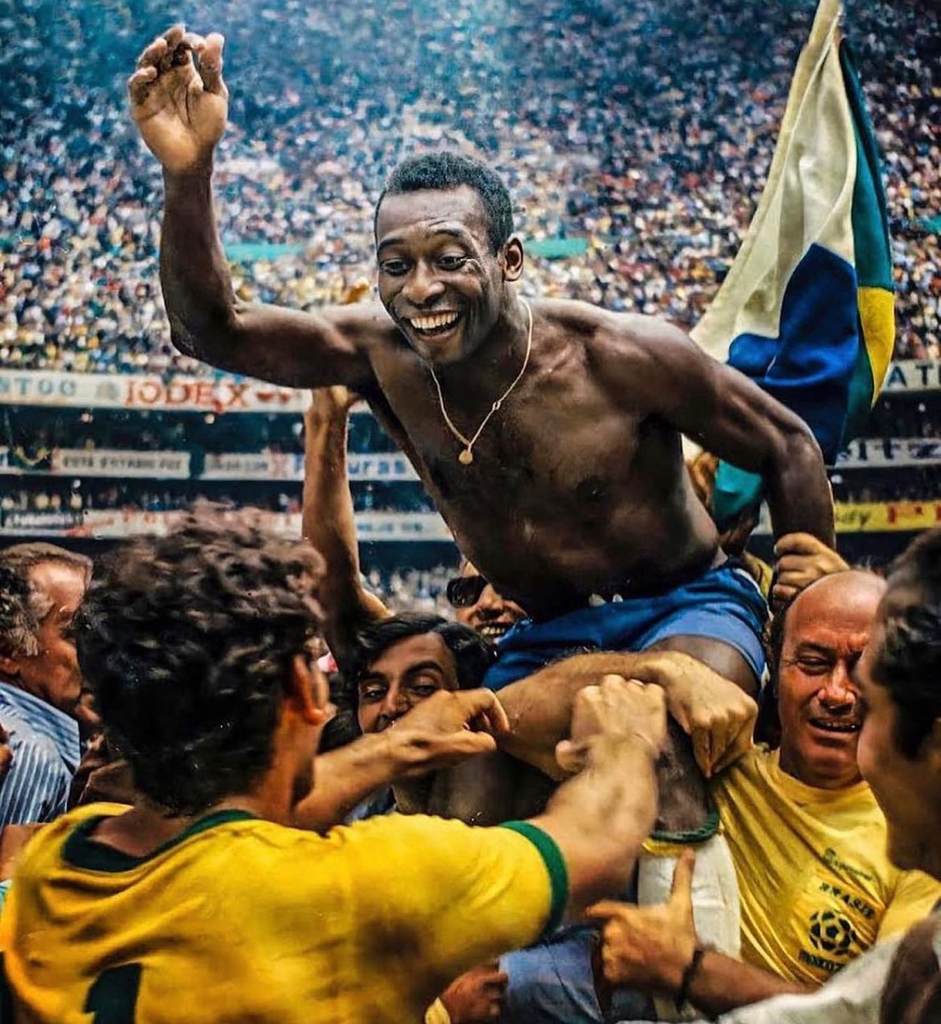 The King 🕊️👑 One year ago, soccer said goodbye to one of its
