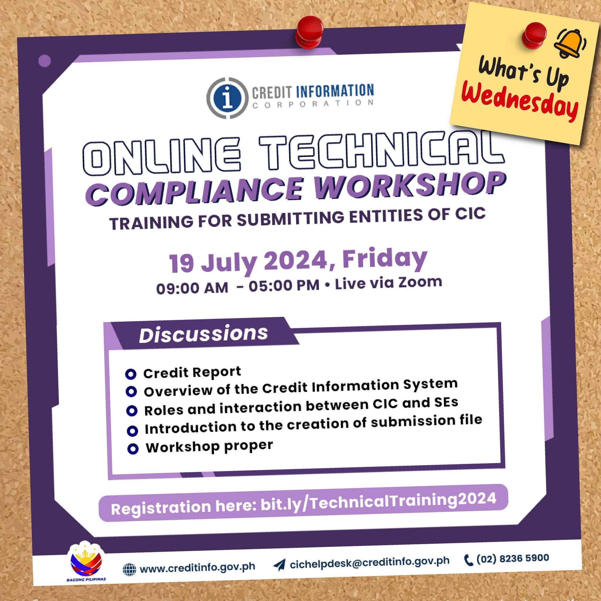📢 𝗖𝗔𝗟𝗟𝗜𝗡𝗚 𝗔𝗟𝗟 𝗦𝗨𝗕𝗠𝗜𝗧𝗧𝗜𝗡𝗚... - Credit Information Corporation | Facebook