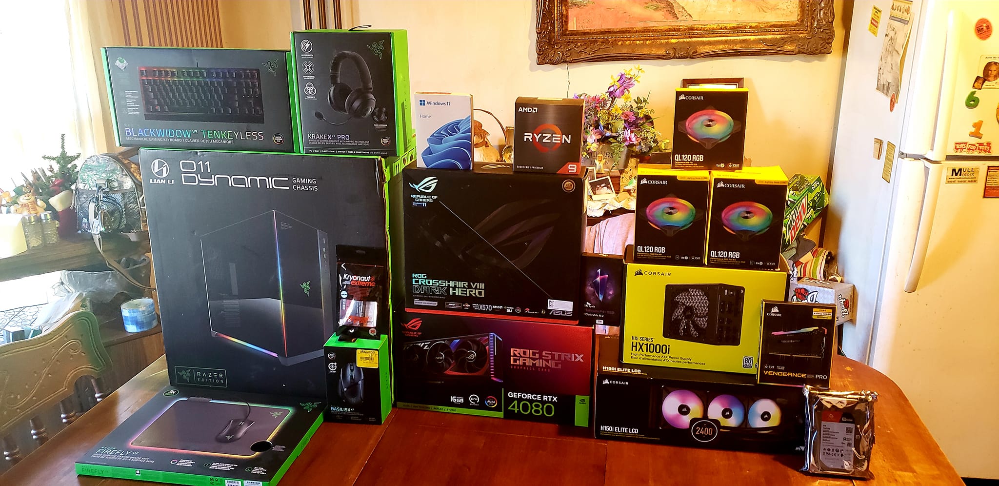 Ryzen 9 5900x and GeForce RTX 4060ti pc build