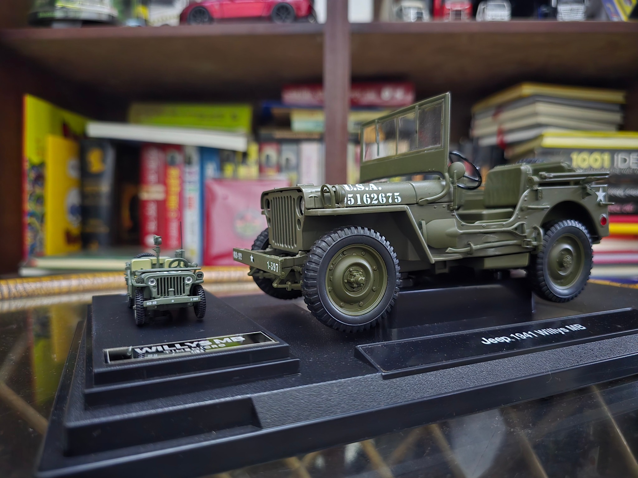 1/6 custom GI Joe jeep as WWII General Eisenhower's Husky