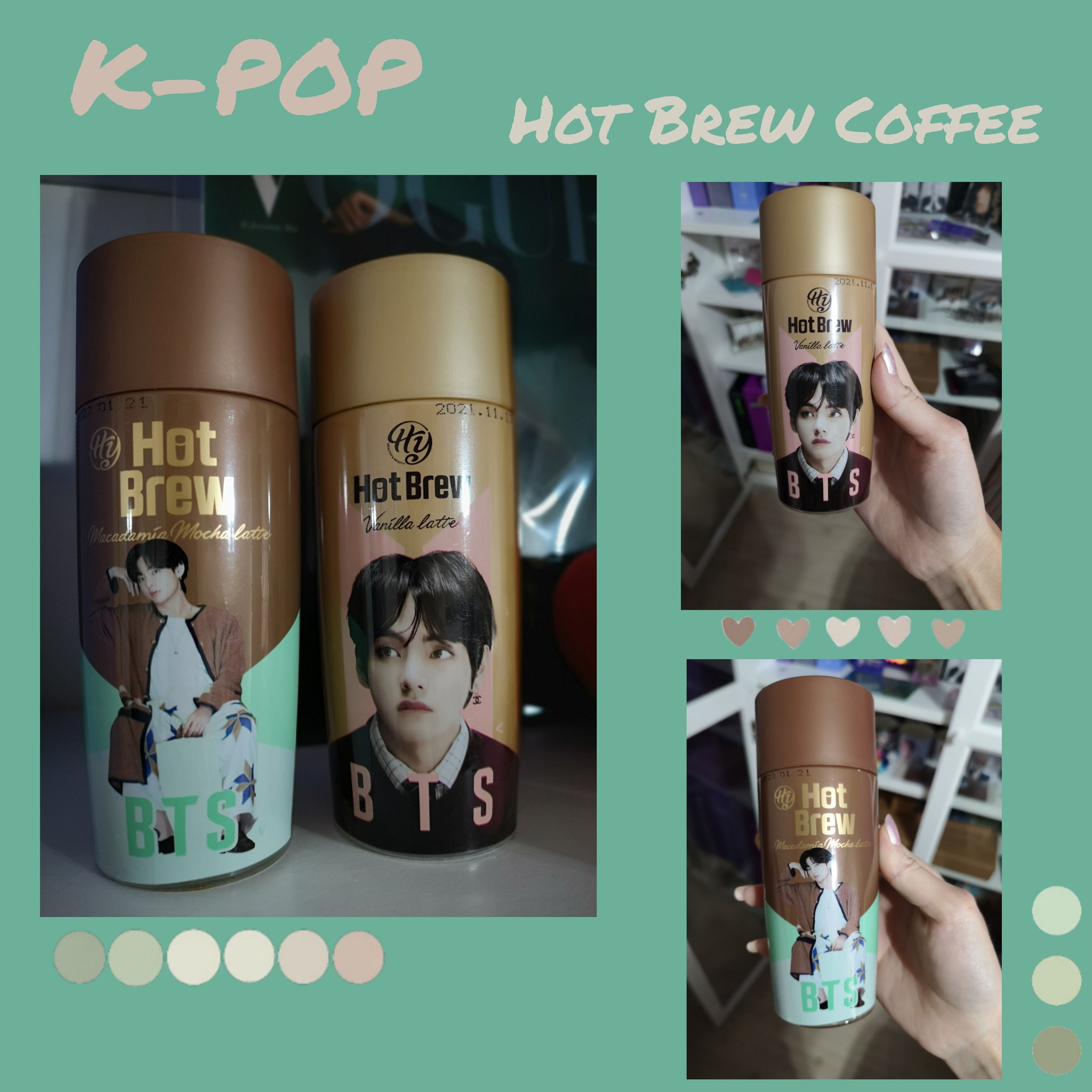 Try the 3 BTS edition hot brew coffee! What's your favorite