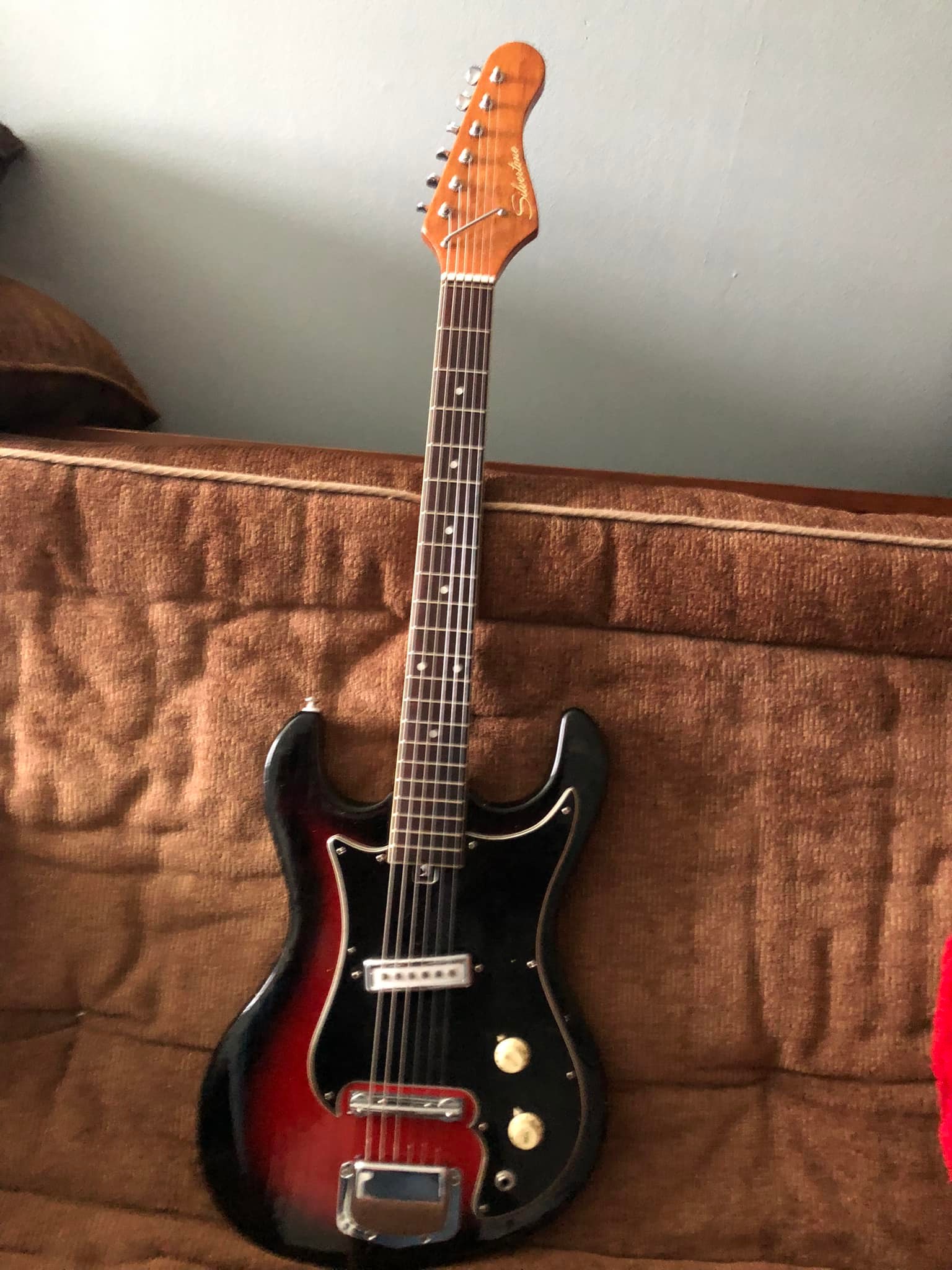 Silvertone Jedson 1455/Teisco EP-2T系ビザール Is a 1968 Silvertone 1405 guitar a Teisco?