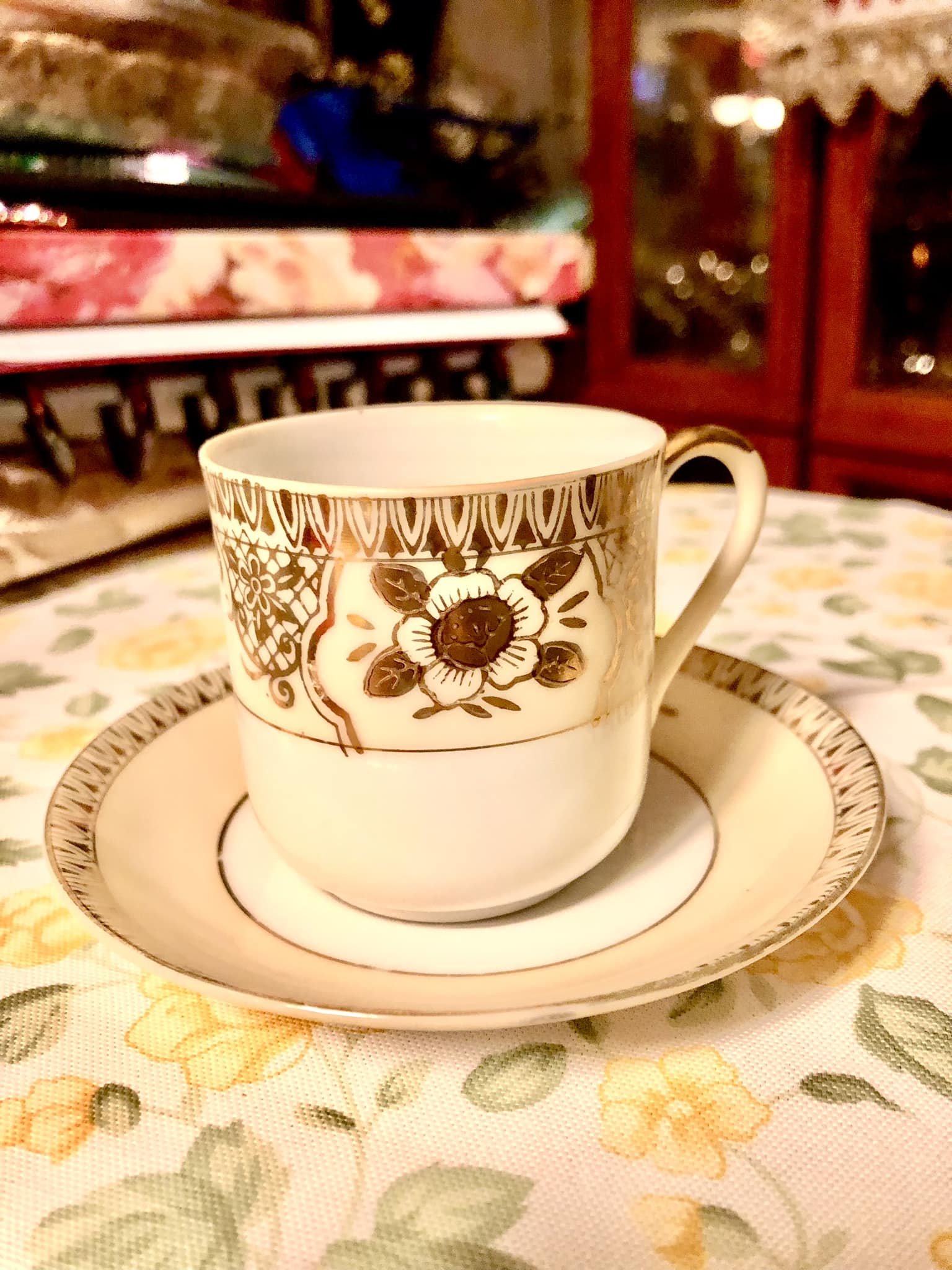 Seizan Sachiko Fine China Bought in Okinawa, Japan Pattern 7907