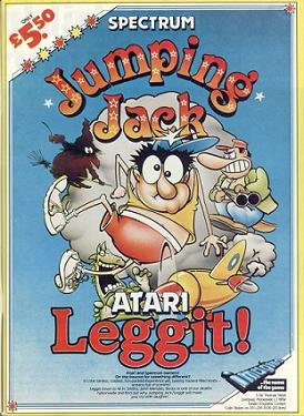 Playing Jumping Jack on the ZX Spectrum