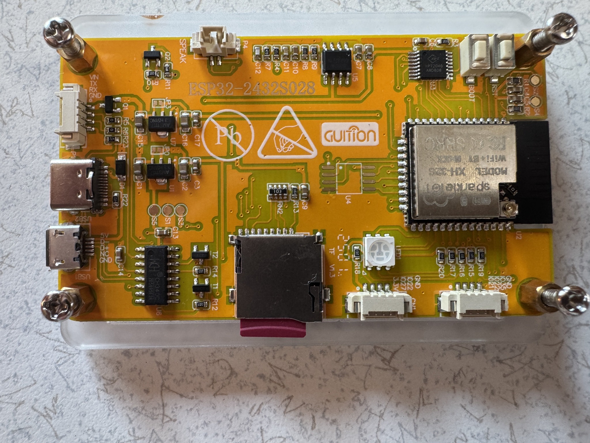 Defective SparkleIO XH-32S board issues