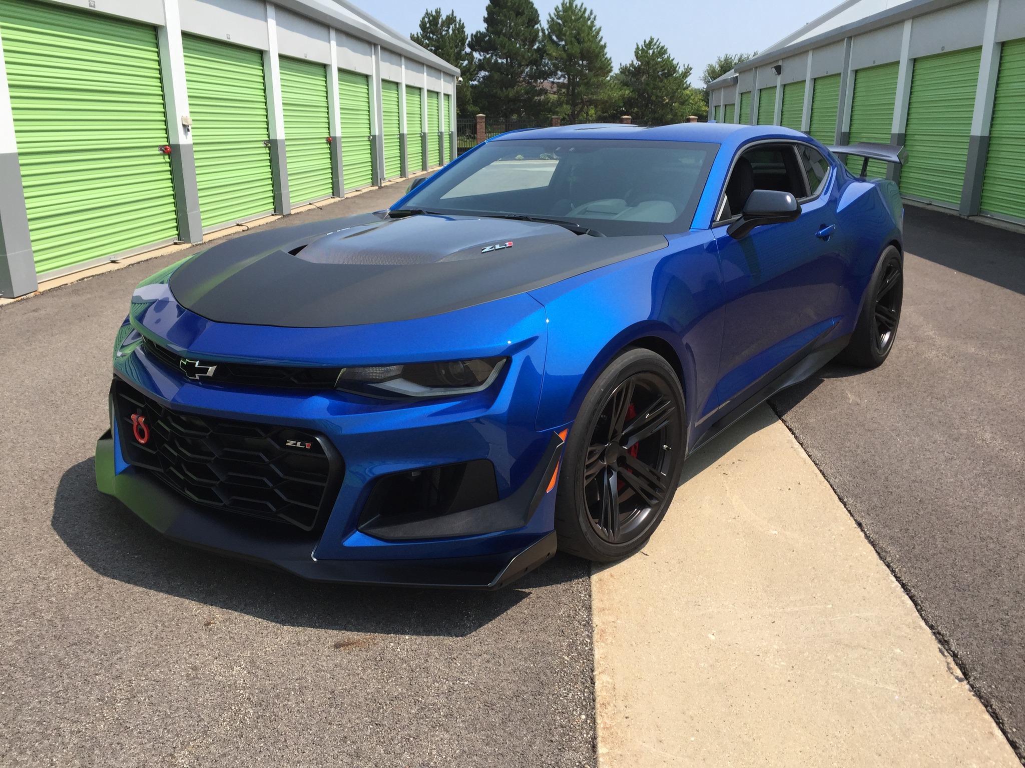 2017 CHEVROLET CAMARO ZL1 HYPER BLUE 1:18 by AUTOart 71209 COMPOSITE NEW IN BOX | UK