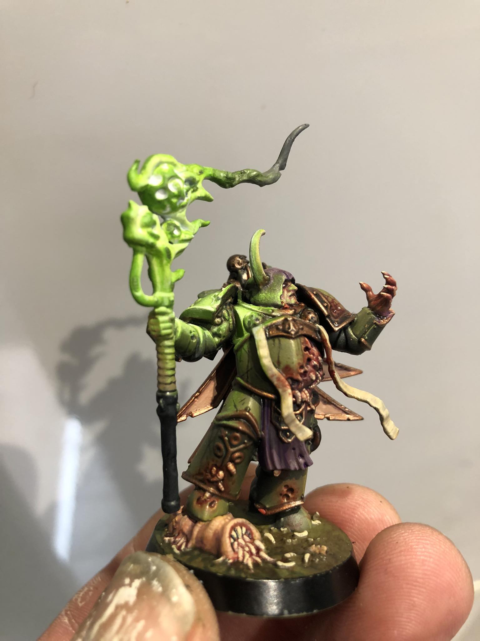 模型・プラモデル Plague Marines x10 & M. Plaguecaster