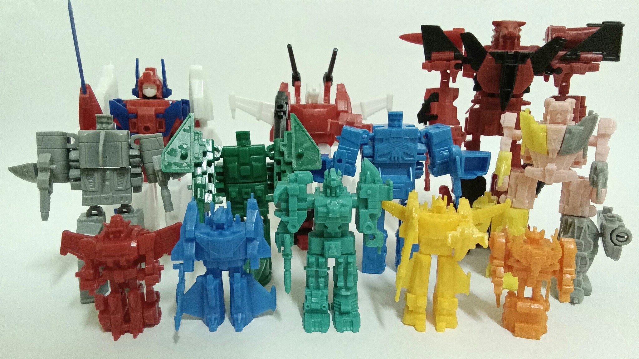 My 1989 Kabaya Transformers: Victory gum & choco toys