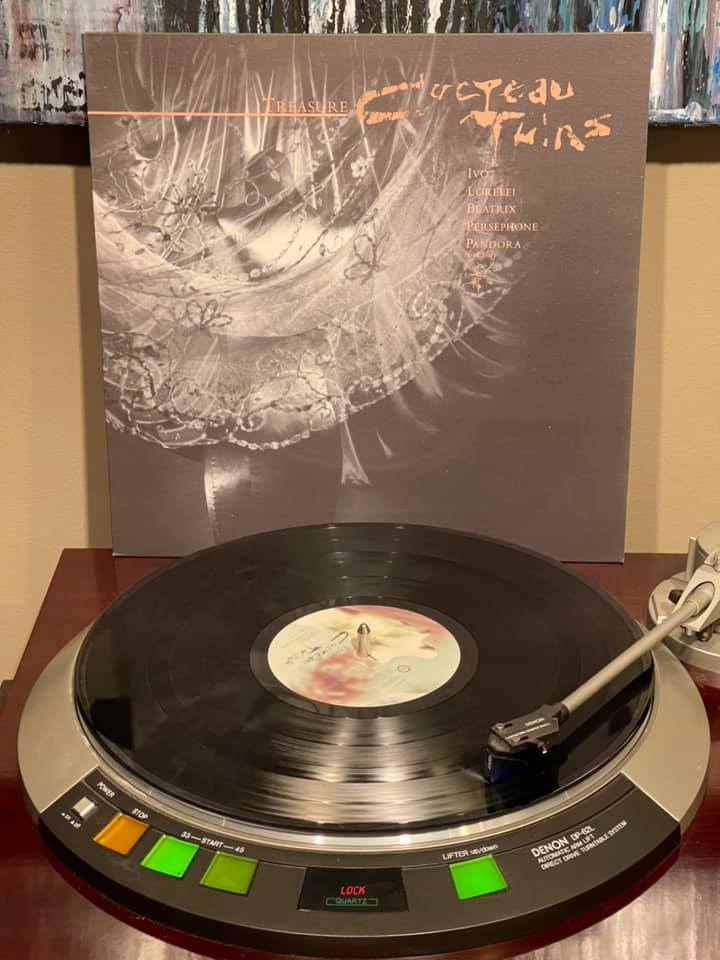 MY FABULOUS SOUND : COCTEAU TWINS : 4 AD - TREASURE : VINYL LP