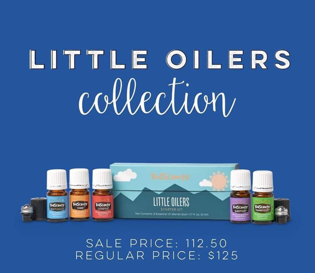 Keep their favorite Kids Oil Collection blends within reach for