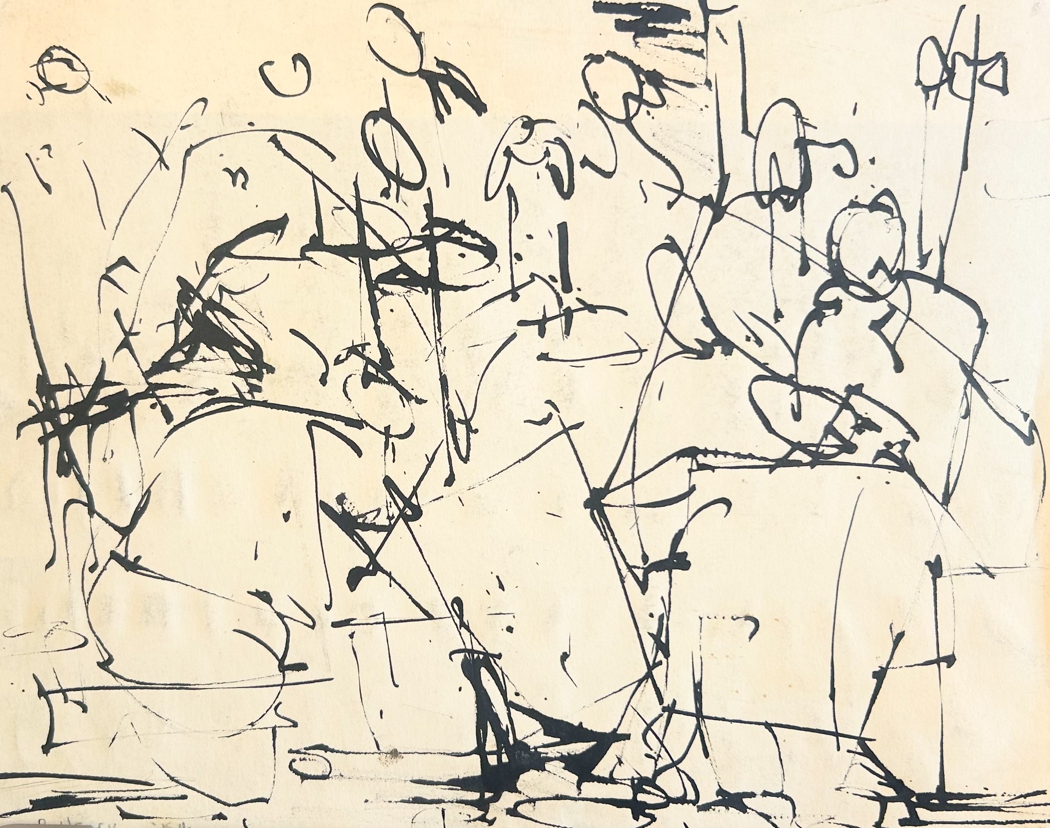 Cape Cod Art | The Band ink 1954 | Facebook