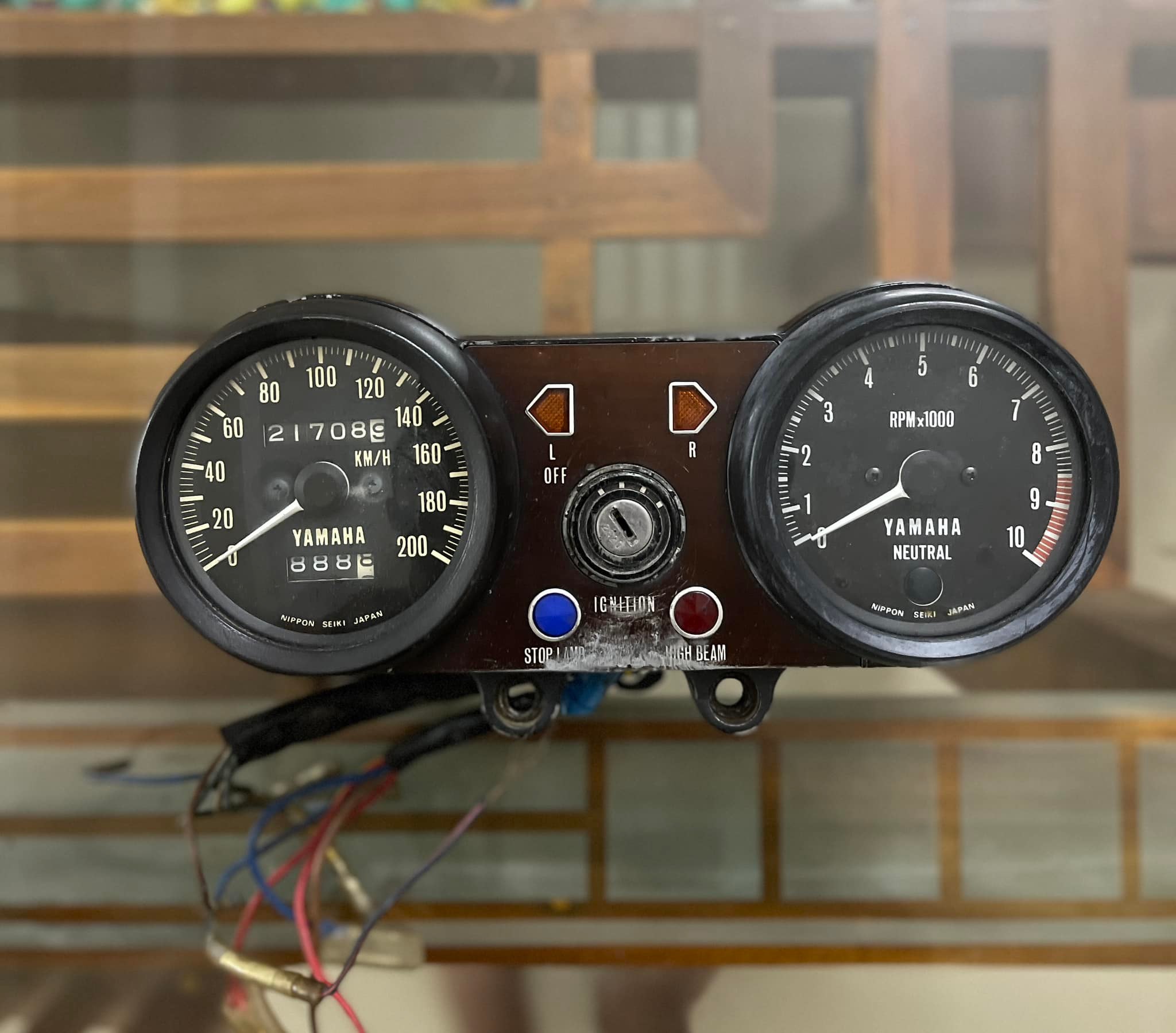 Yamaha RD350 1973 complete meter assembly for sale