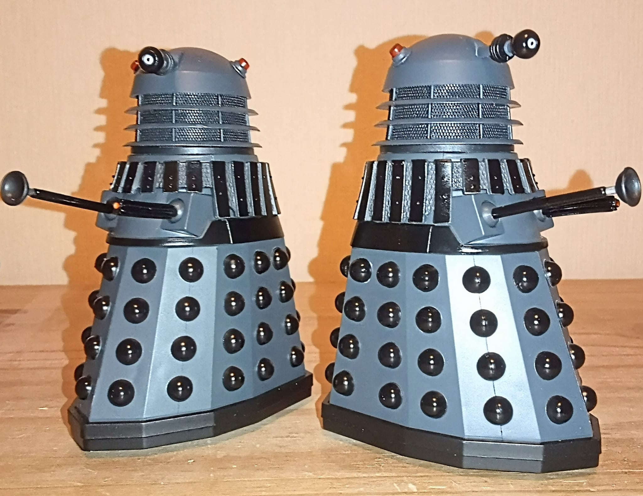 Original Dalek lineup for Big Finish