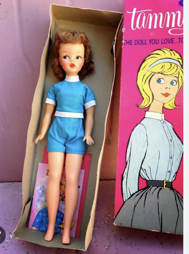 Vintage Tammy doll from the 50s still treasured