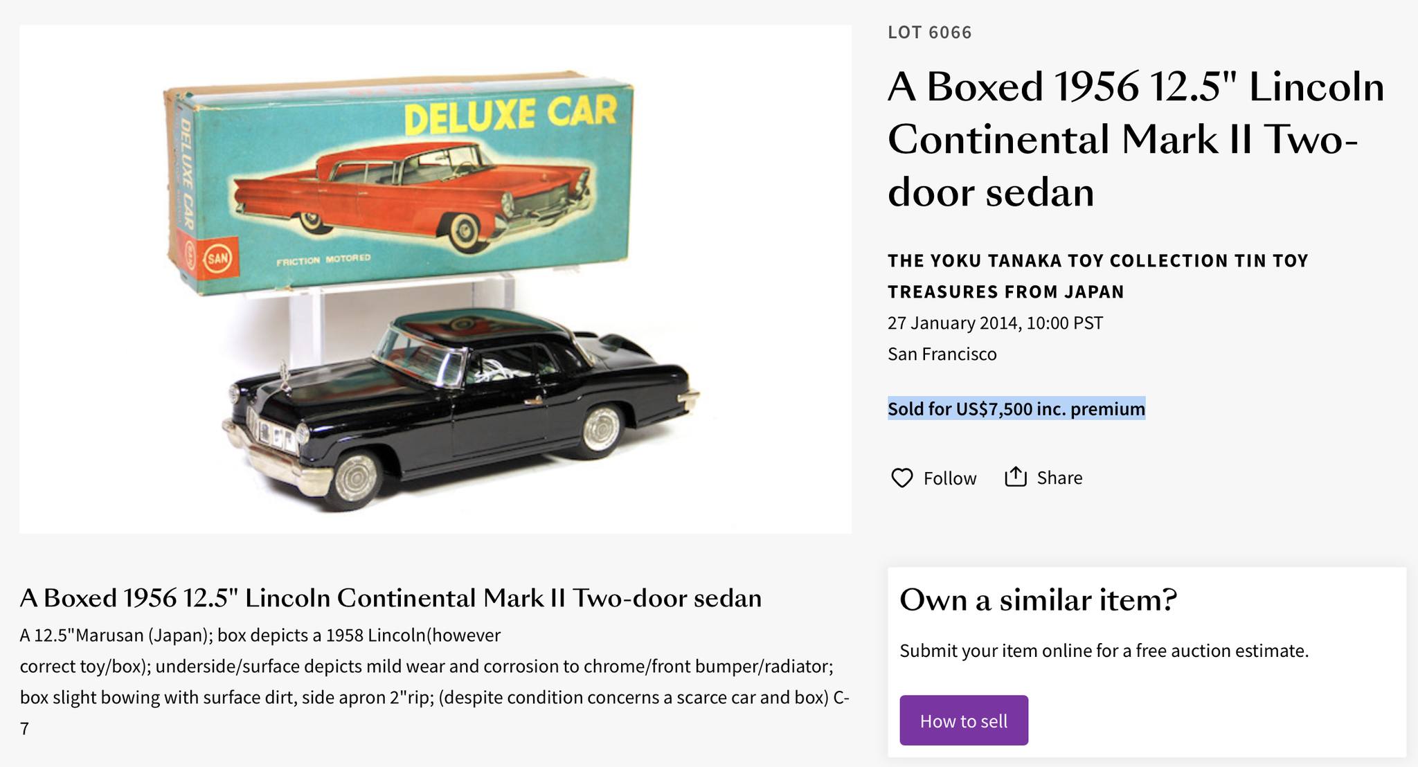 Review of Revell's Continental Mark II model kit