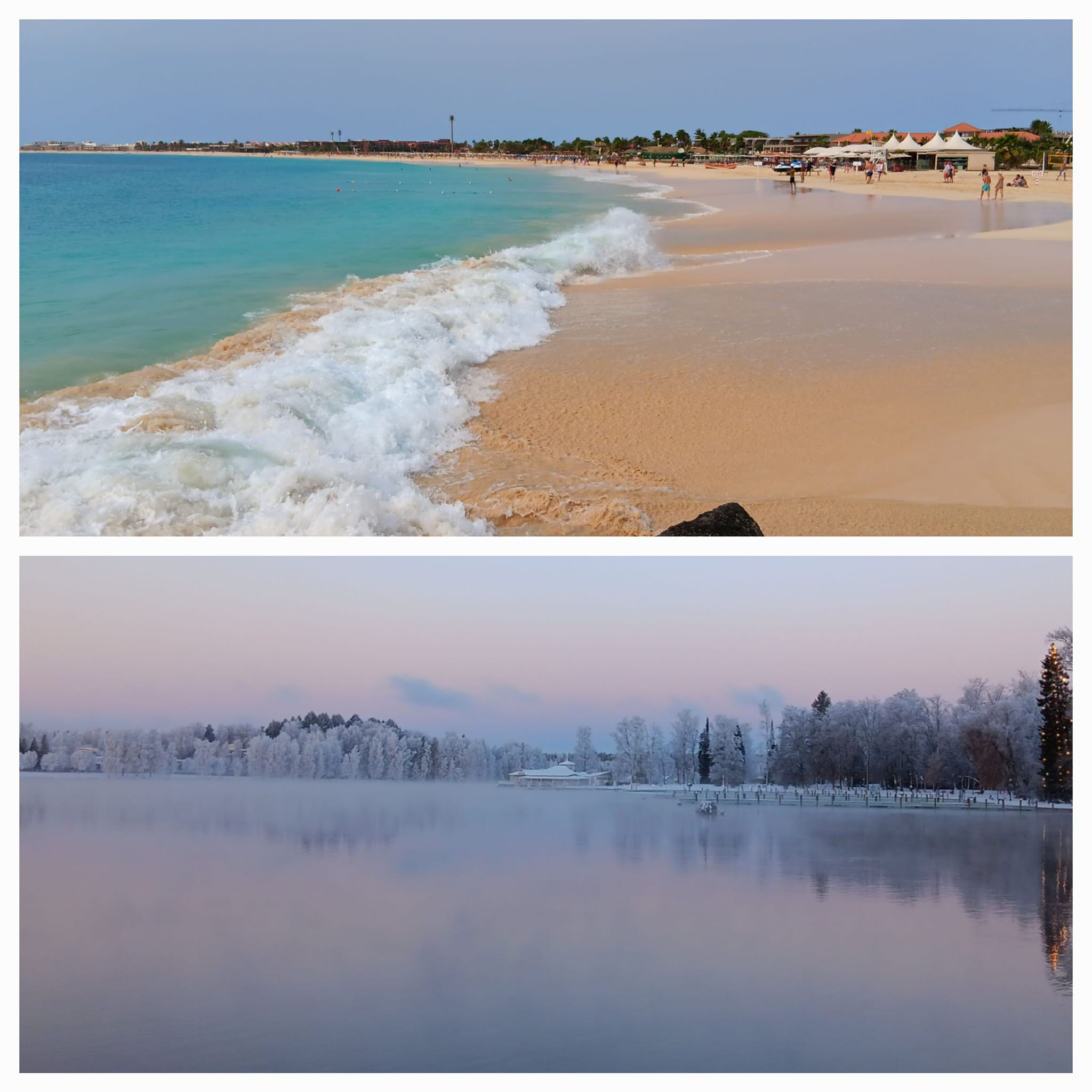 There are beaches and beaches... Santa Maria 3 weeks ago +27 