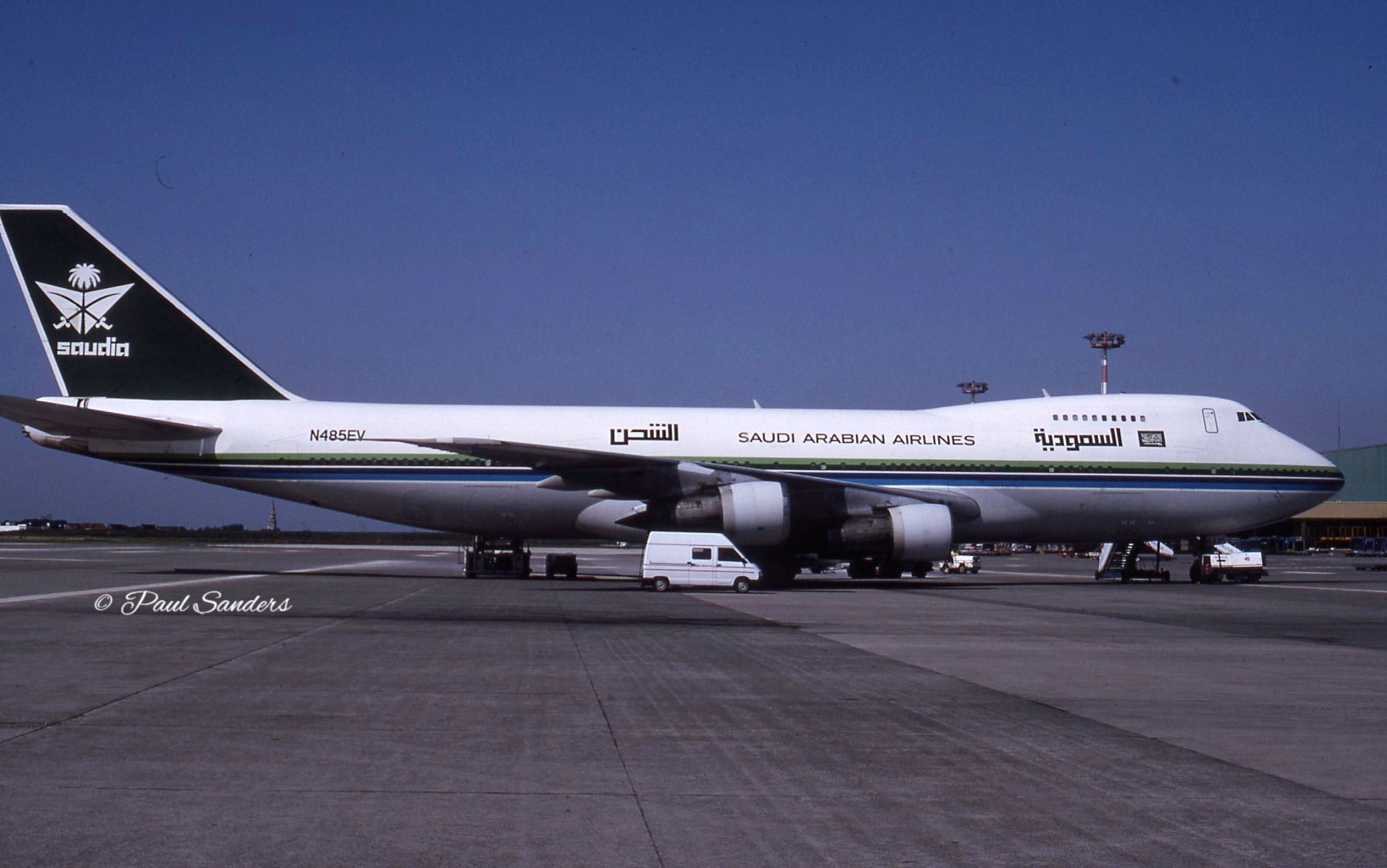Saudia Boeing 747-400 aircraft