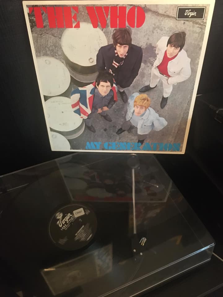 The Who-My Generation, 1980, Virgin Records Mono Reissue.
