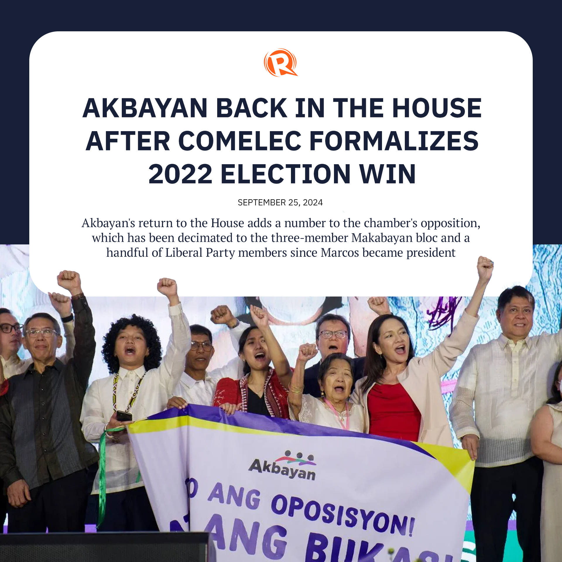 Rappler - The poll body made official on Wednesday,...