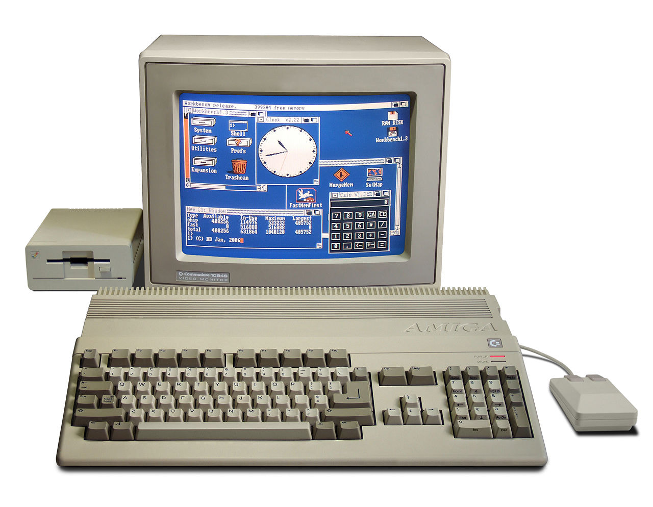 TRS-80 to Amiga 500 journey