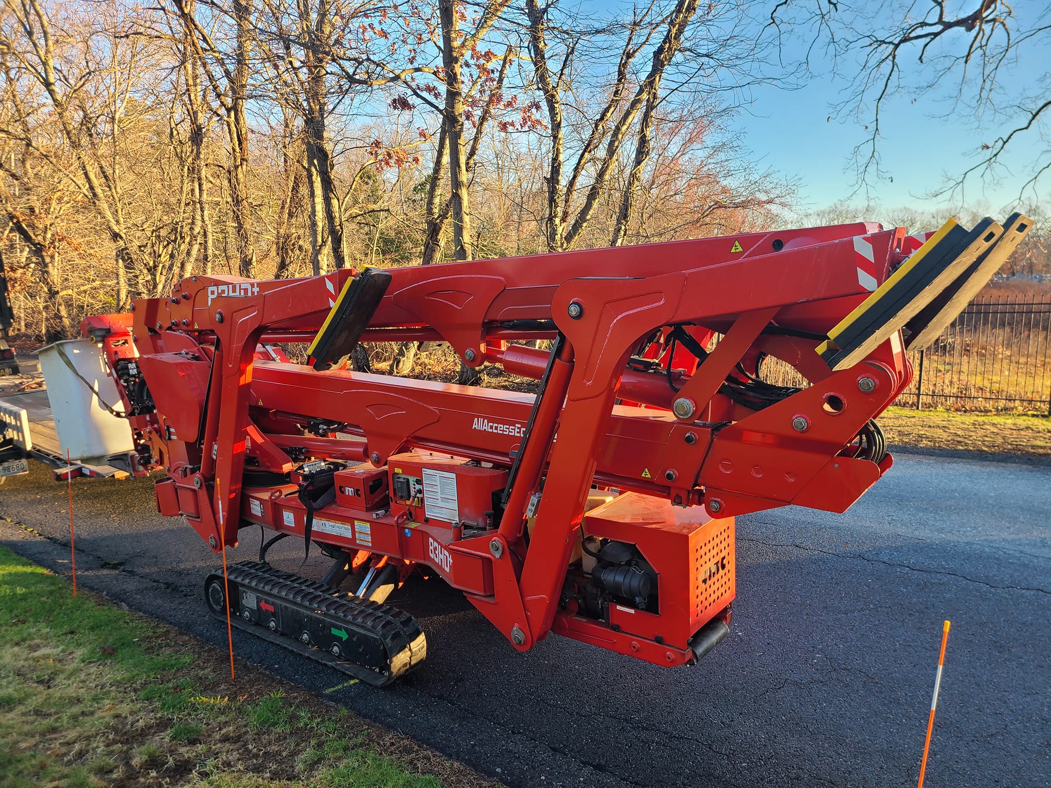 I'm selling our 2020 CMC 83hd Arbor Pro tracked lift which was