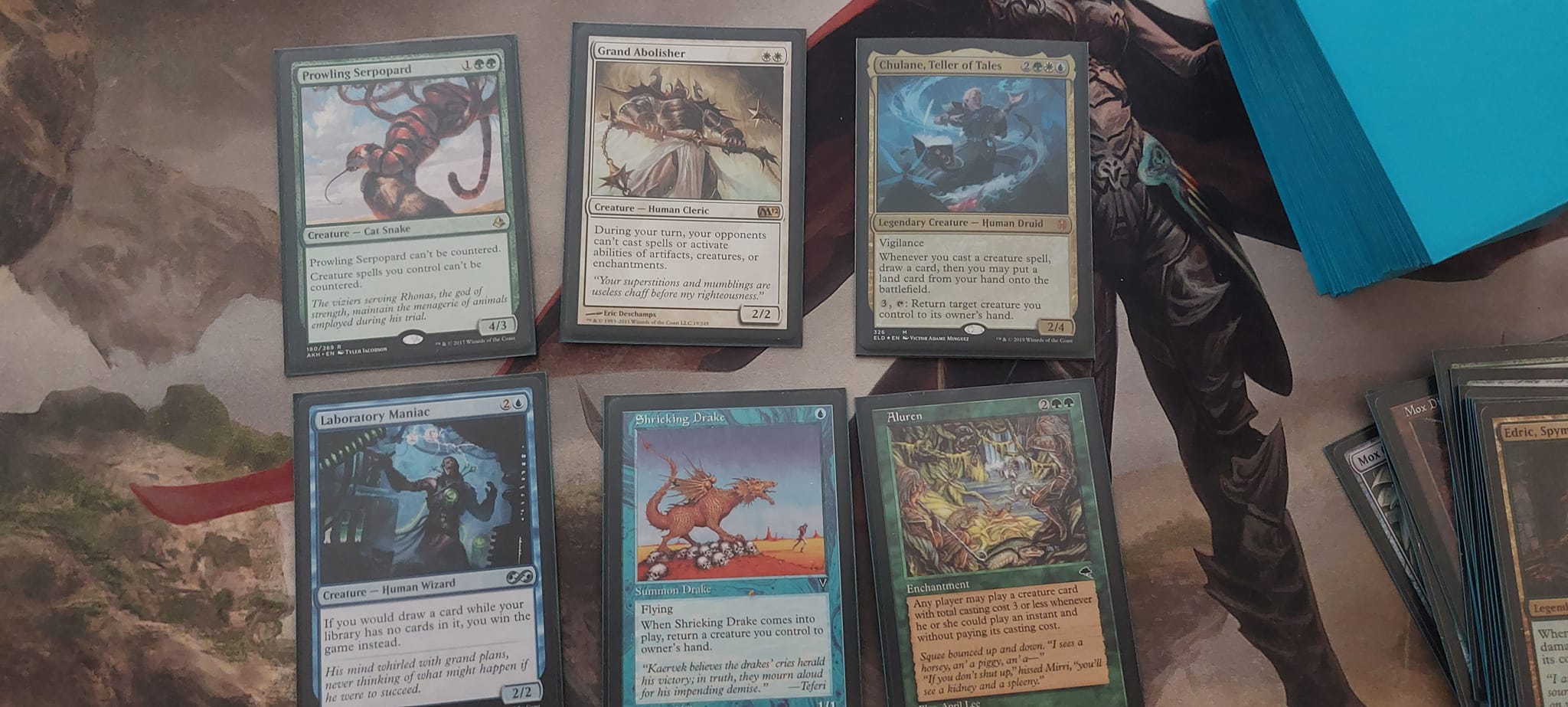 What happened to the Cavern Harpy Aluren combo in EDH?