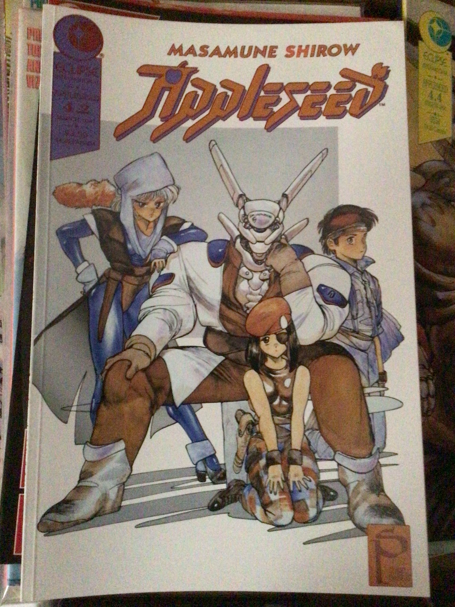 Manga released in U.S.A. late 80's early 90's