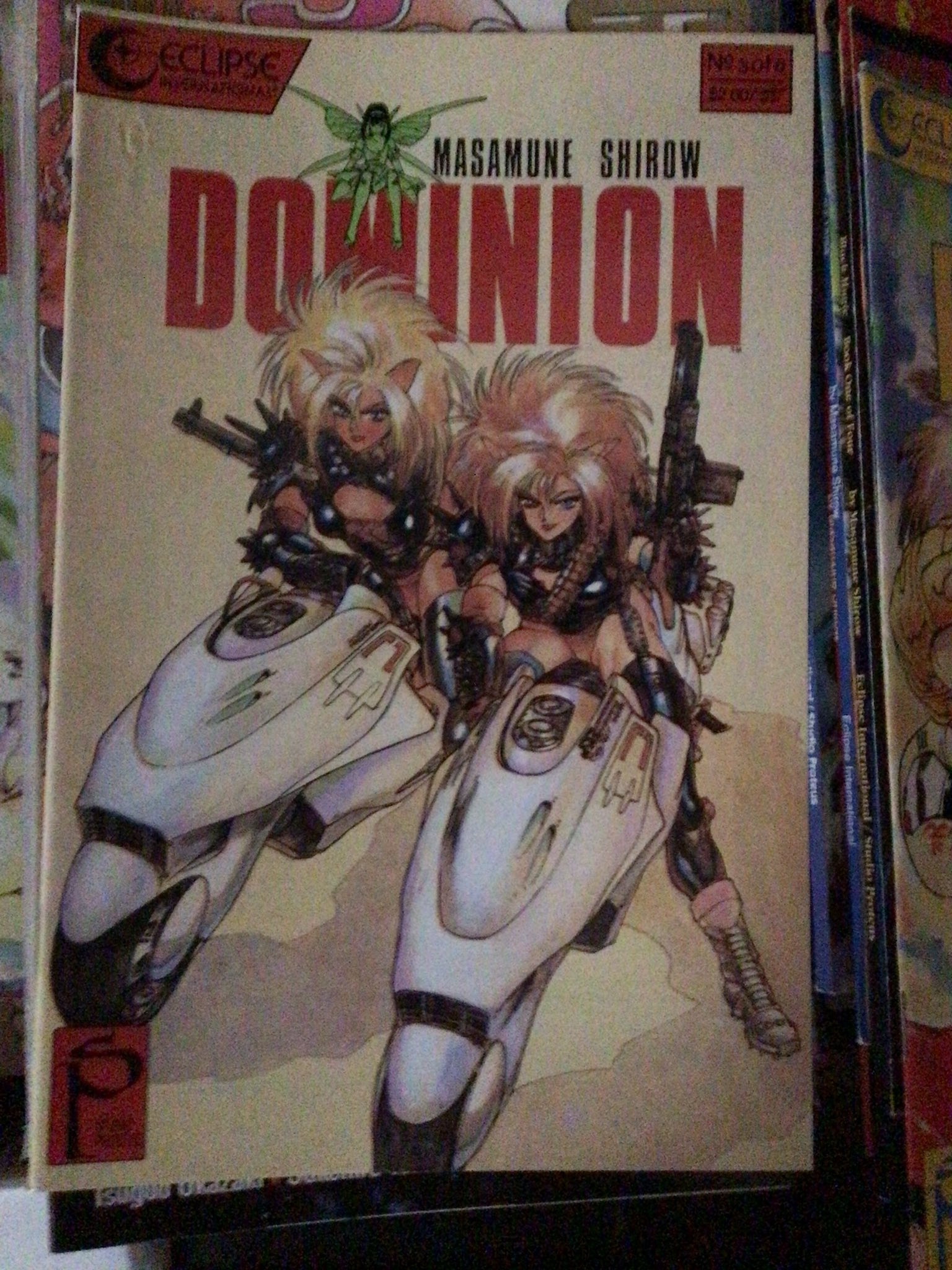 Manga released in U.S.A. late 80's early 90's