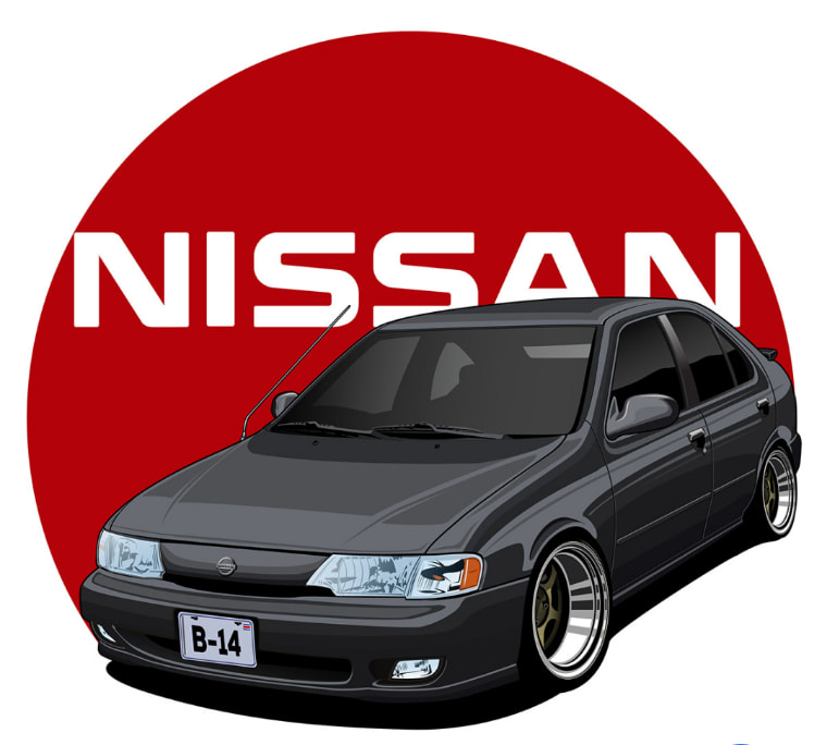 Nissan Sentra B14 Colombia