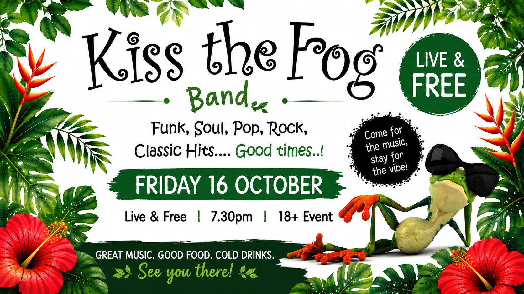Kiss the Frog Band | LIVE & FREE!