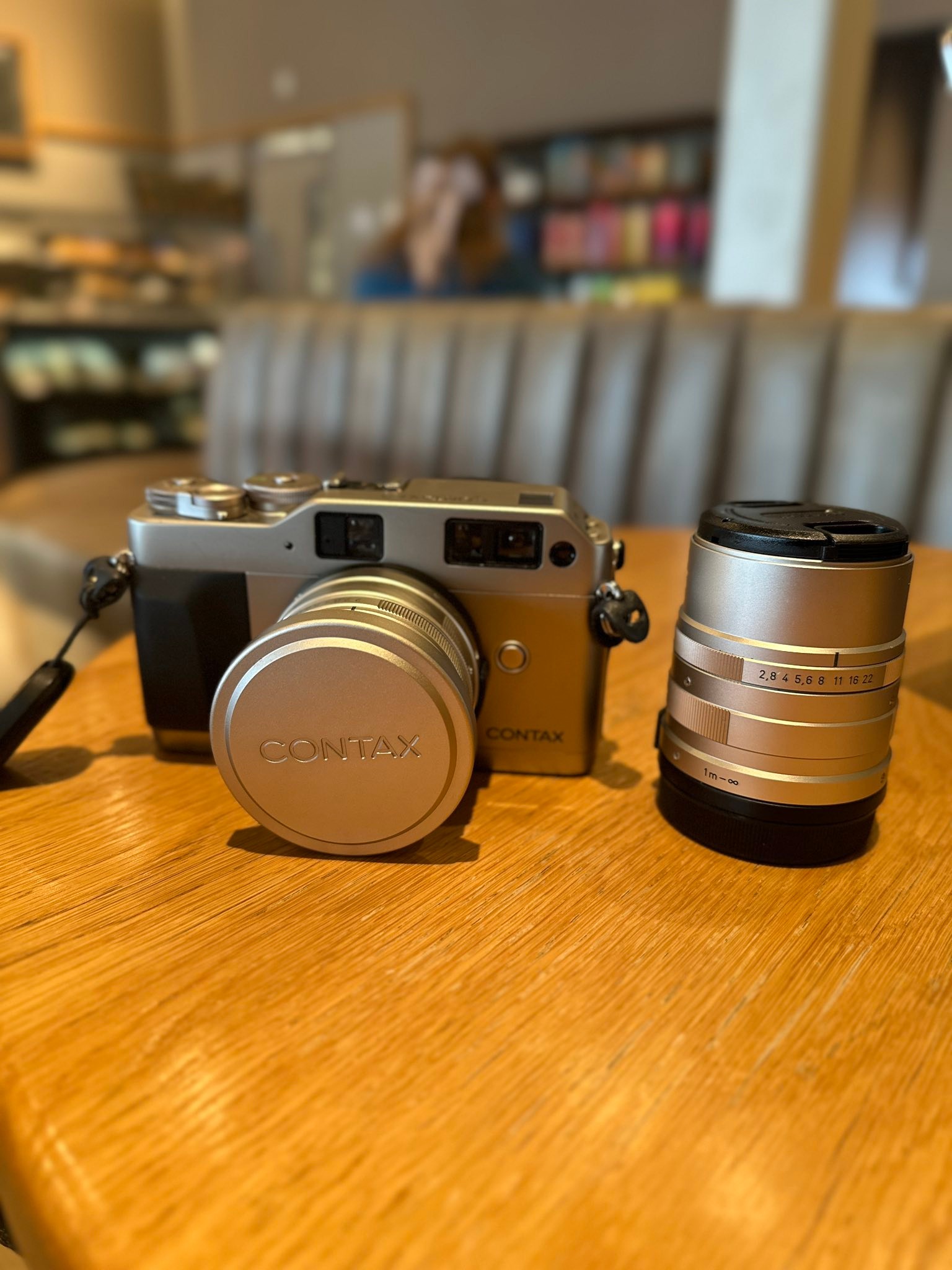 Hello I am new to the Contax family 😊 Contax G1 with the 45mm and
